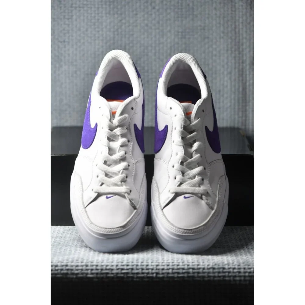 New! Size: 10.5 Women|Nike Zoom Pogo Plus ISO SB White/Court Purple|DZ4916-100 - Picture 4 of 15